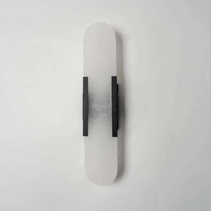 Melange Elongated Alabaster Wall Lamp - Simprolos