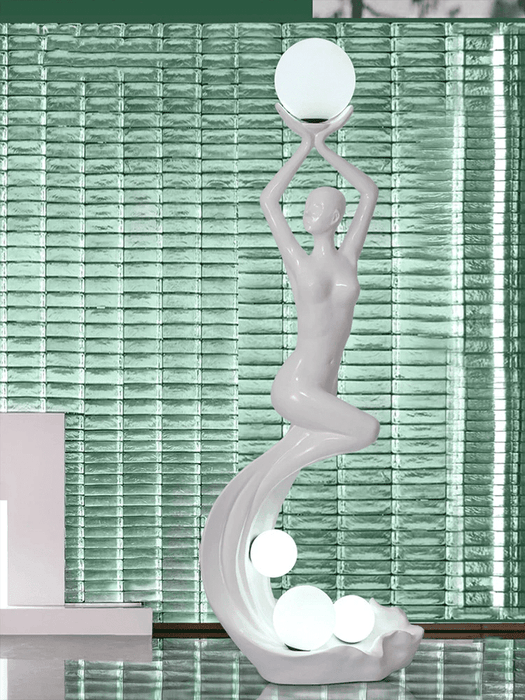 Mermaid Sculpture Floor Lamp - Simprolos