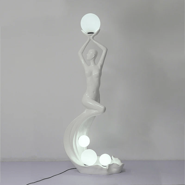 Mermaid Sculpture Floor Lamp - Simprolos