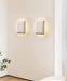 Mesa Glow Travertine Sconce - Simprolos