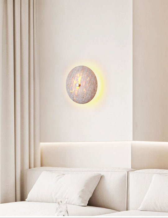 Mesa Travertine Wall Light - Simprolos