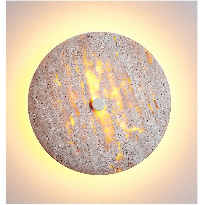 Mesa Travertine Wall Light - Simprolos