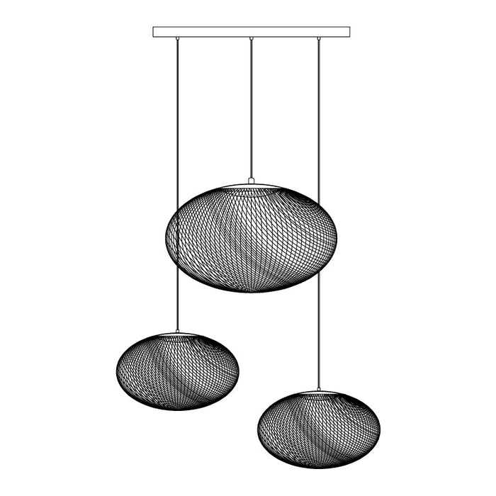 Metallic Meshwork Pendant Lamp - Simprolos
