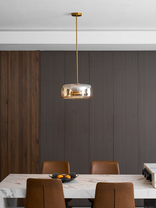 Metro Sphere Glass Pendant Lamp - Simprolos