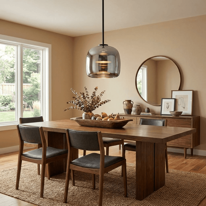 Metro Sphere Glass Pendant Lamp - Simprolos