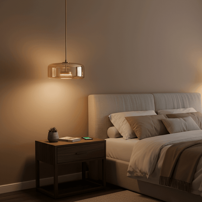 Metro Sphere Glass Pendant Lamp - Simprolos