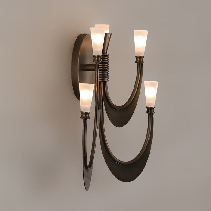 Metropolis Grand Alabaster Sconce - Simprolos