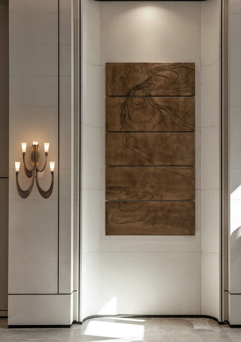 Metropolis Grand Alabaster Sconce - Simprolos