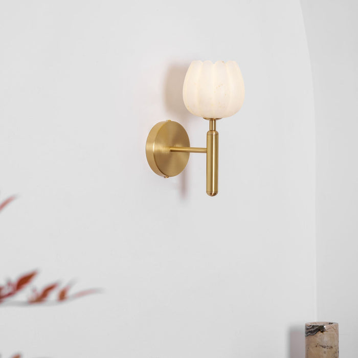 Mian Alabaster Wall Lamp - Simprolos