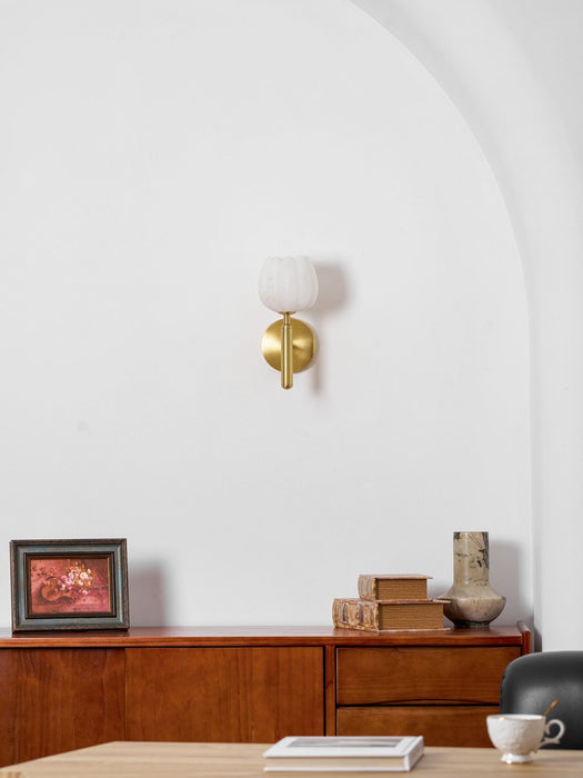 Mian Alabaster Wall Lamp - Simprolos