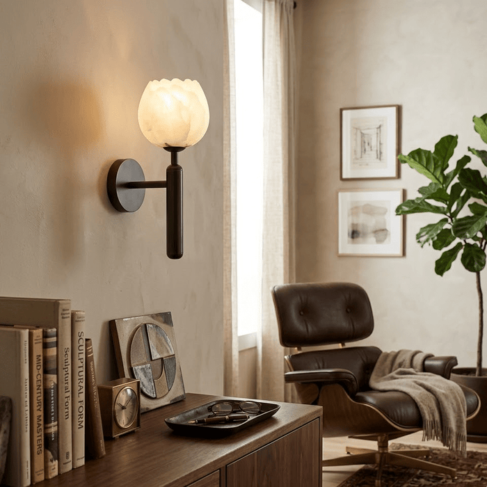 Mian Alabaster Wall Lamp - Simprolos