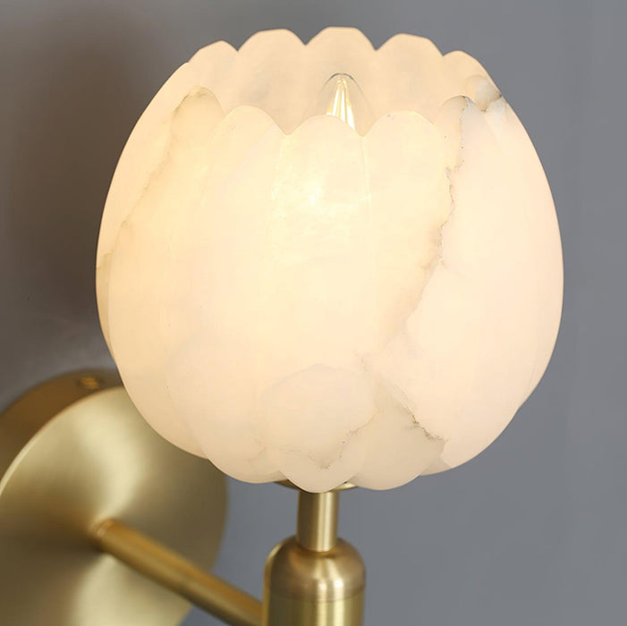 Mian Alabaster Wall Lamp - Simprolos