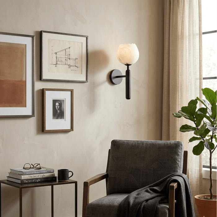 Mian Alabaster Wall Lamp - Simprolos