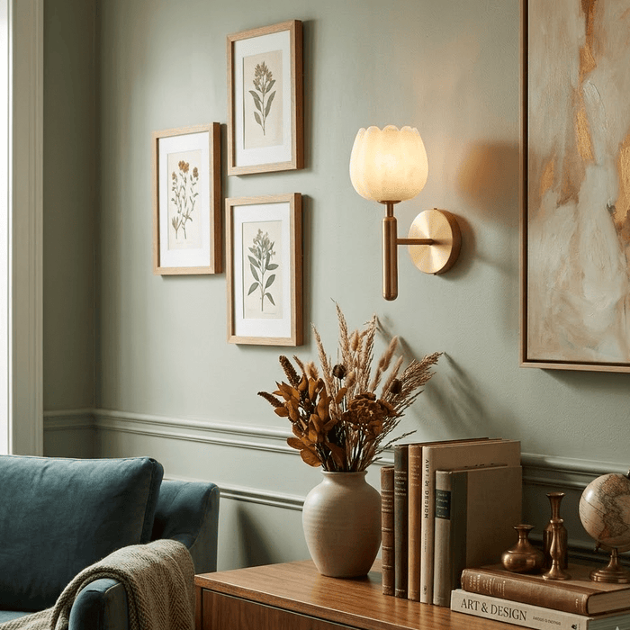 Mian Alabaster Wall Lamp - Simprolos