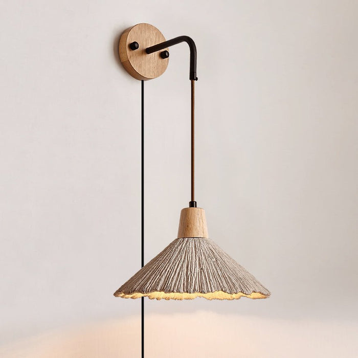 Microcement Plug - in Wall Lamp - Simprolos