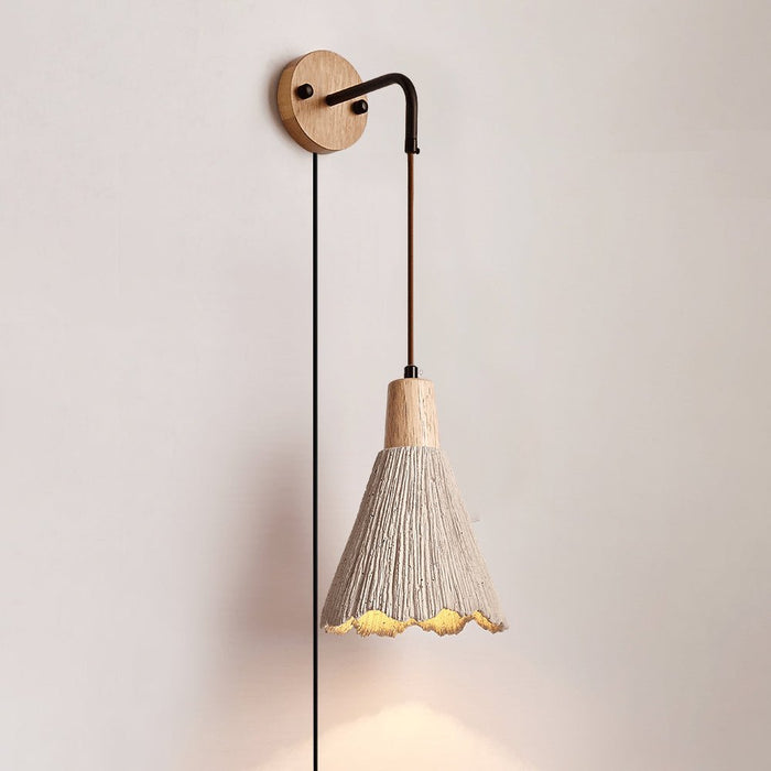 Microcement Plug - in Wall Lamp - Simprolos