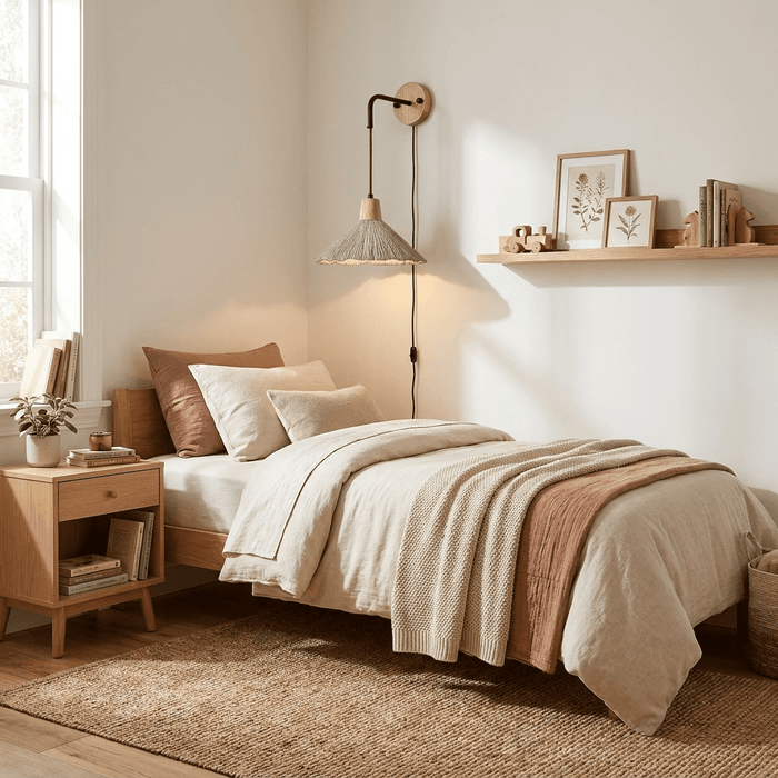 Microcement Plug - in Wall Lamp - Simprolos