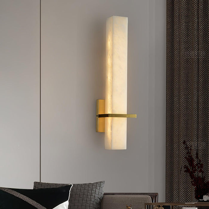 Milan Alabaster Wall Sconce - Simprolos