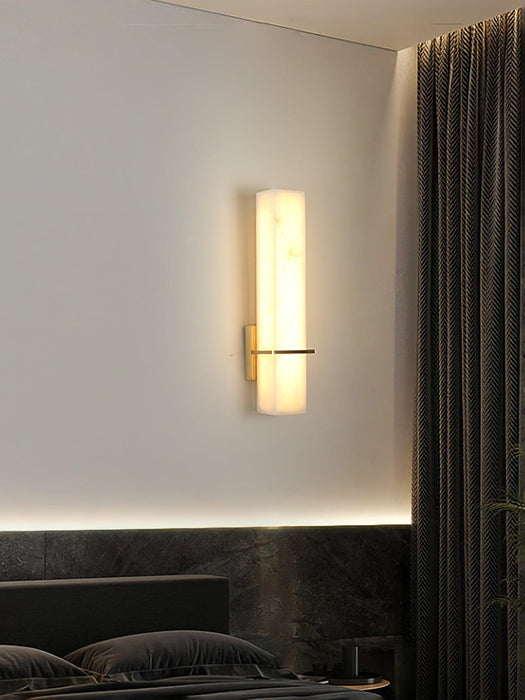 Milan Alabaster Wall Sconce - Simprolos