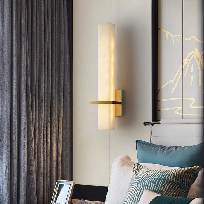 Milan Alabaster Wall Sconce - Simprolos