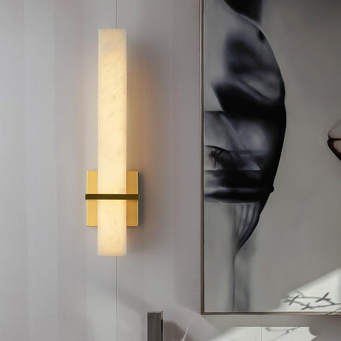 Milan Alabaster Wall Sconce - Simprolos
