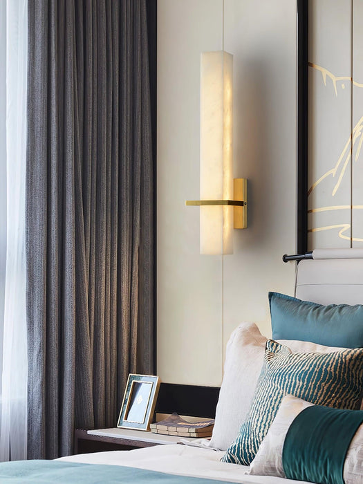 Milan Alabaster Wall Sconce - Simprolos