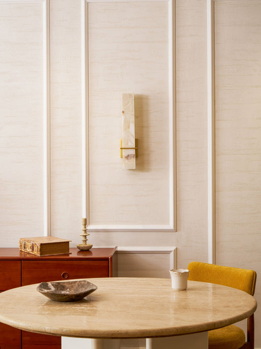 Milan Alabaster Wall Sconce - Simprolos