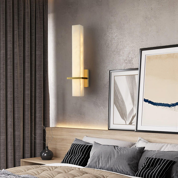 Milan Alabaster Wall Sconce - Simprolos