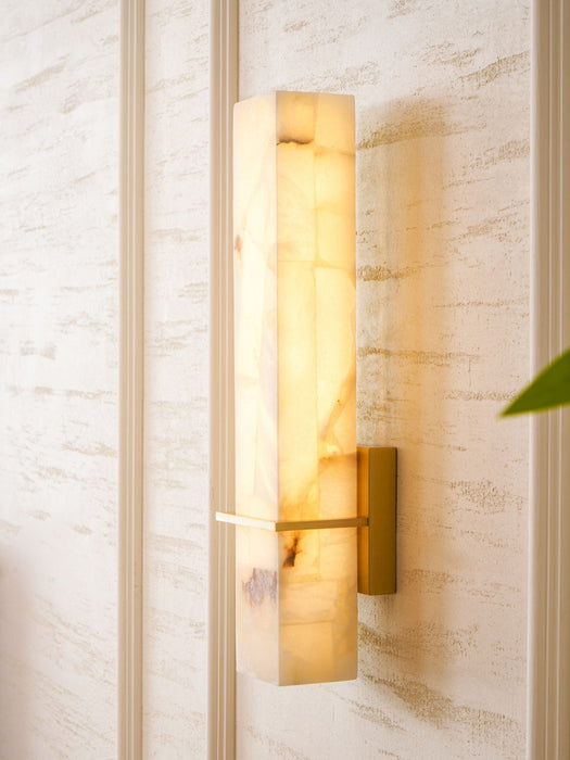 Milan Alabaster Wall Sconce - Simprolos