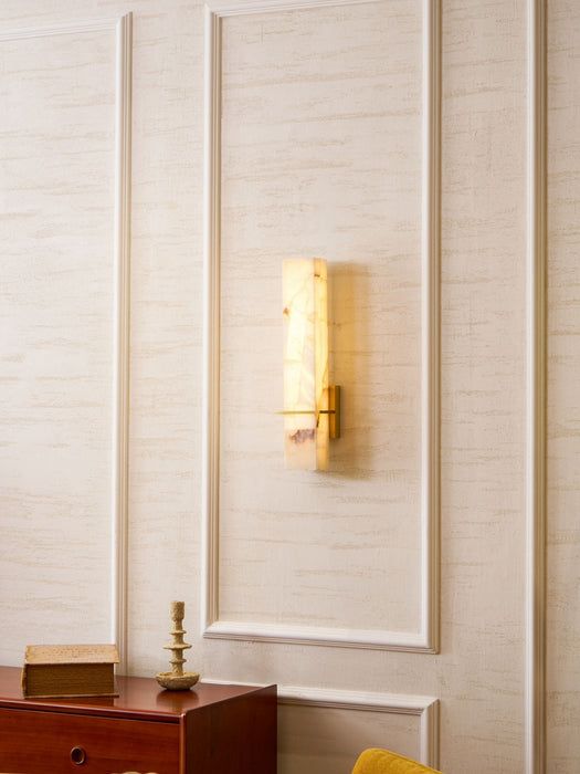Milan Alabaster Wall Sconce - Simprolos