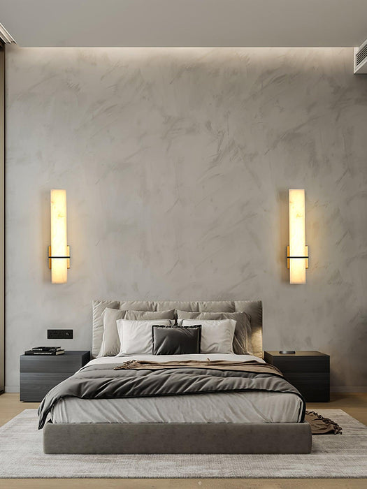Milan Alabaster Wall Sconce - Simprolos