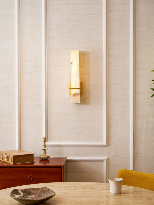 Milan Alabaster Wall Sconce - Simprolos