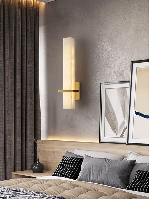 Milan Alabaster Wall Sconce - Simprolos