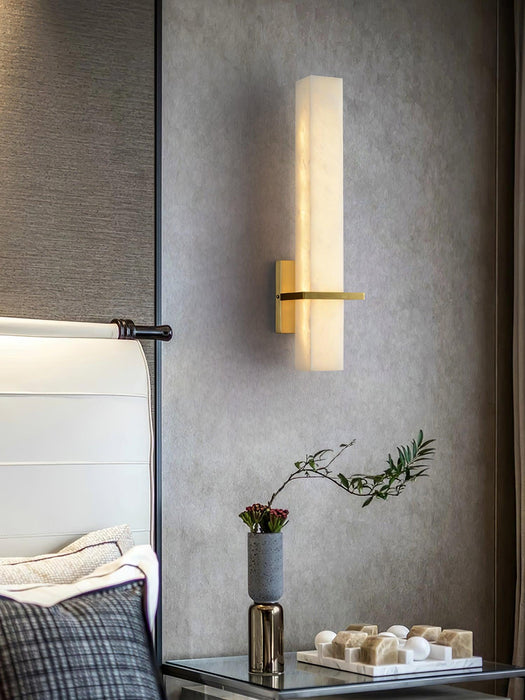 Milan Alabaster Wall Sconce - Simprolos