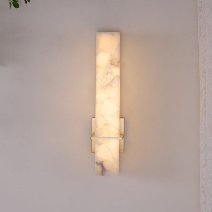 Milan Alabaster Wall Sconce - Simprolos