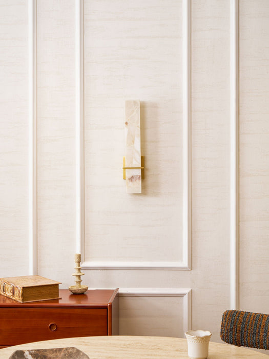 Milan Alabaster Wall Sconce - Simprolos