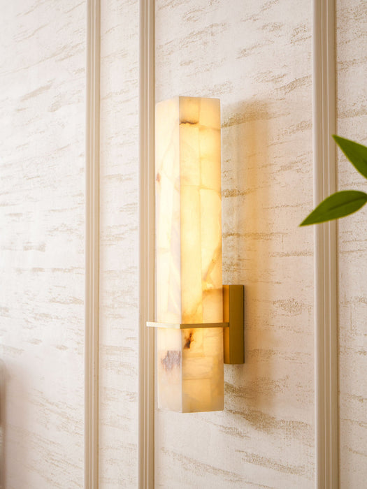 Milan Alabaster Wall Sconce - Simprolos