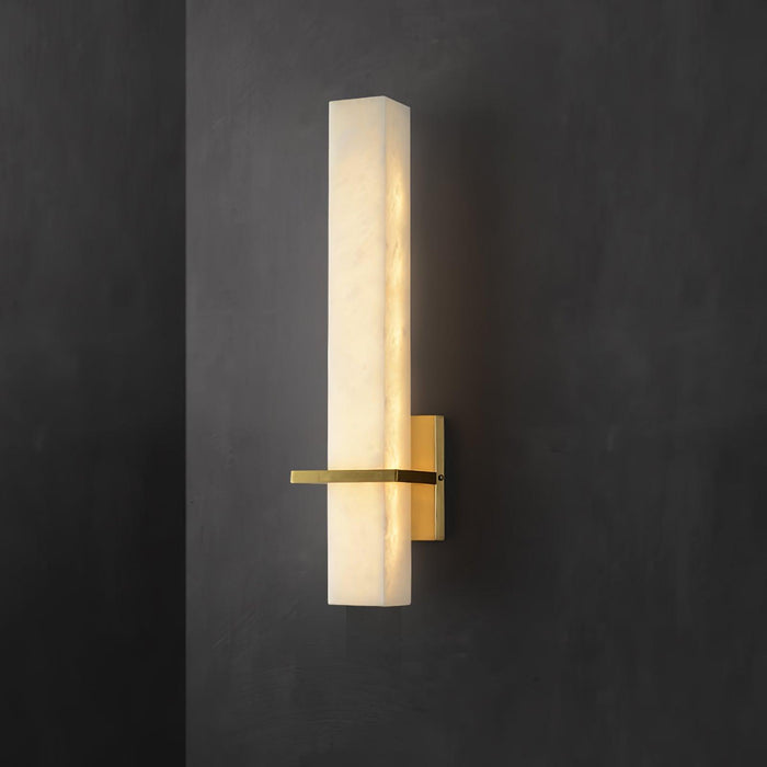 Milan Alabaster Wall Sconce - Simprolos