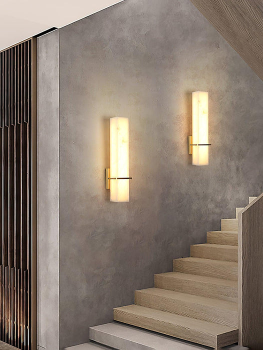 Milan Alabaster Wall Sconce - Simprolos