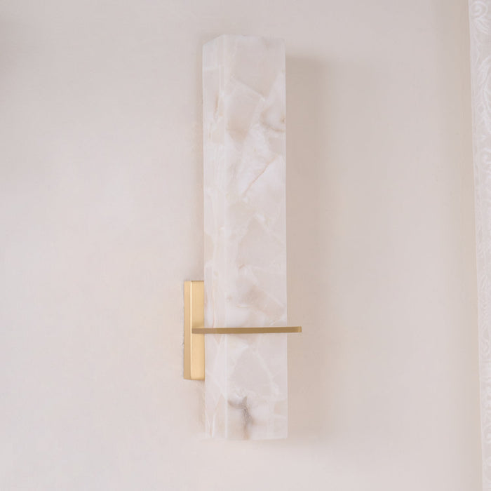 Milan Alabaster Wall Sconce - Simprolos