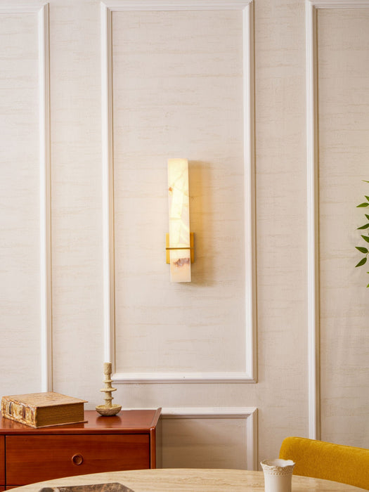Milan Alabaster Wall Sconce - Simprolos