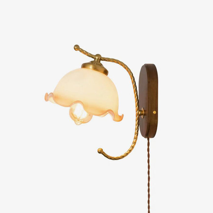 Milky Flower Wall Light - Simprolos