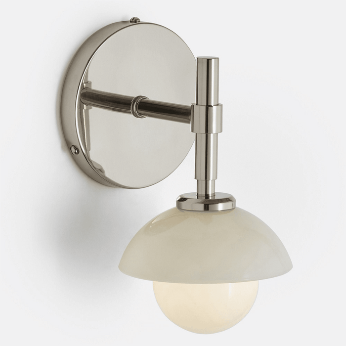 Milo Alabaster Double Wall Light - Simprolos