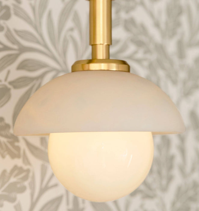 Milo Alabaster Double Wall Light - Simprolos