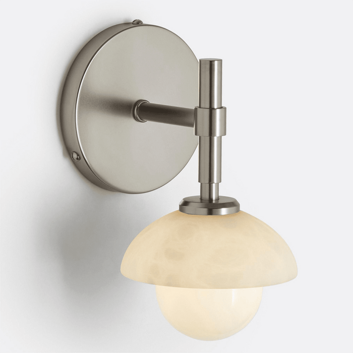 Milo Alabaster Double Wall Light - Simprolos