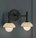 Milo Alabaster Double Wall Light - Simprolos
