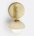 Milo Alabaster Double Wall Light - Simprolos