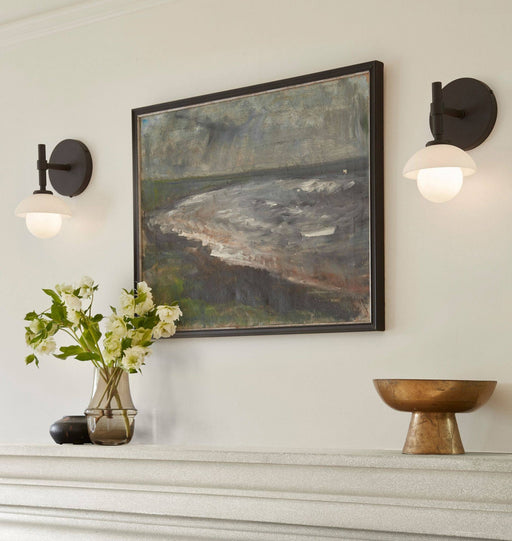 Milo Alabaster Double Wall Light - Simprolos