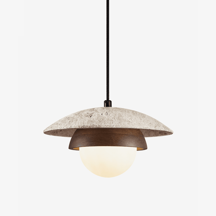 Milo Travertine Pendant Light - Simprolos