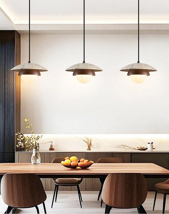 Milo Travertine Pendant Light - Simprolos